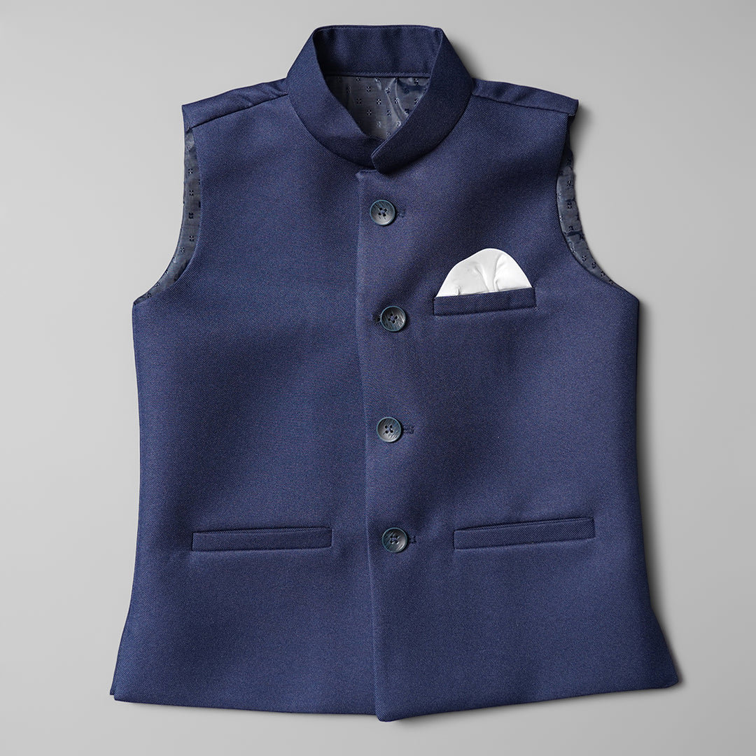 Waistcoat for Boys BU0319123JNavy Blue