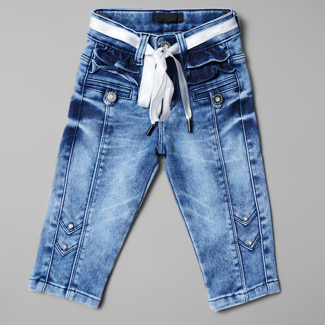 Girls Capris: Buy Capri Jeans For Girls And Kids – Mumkins