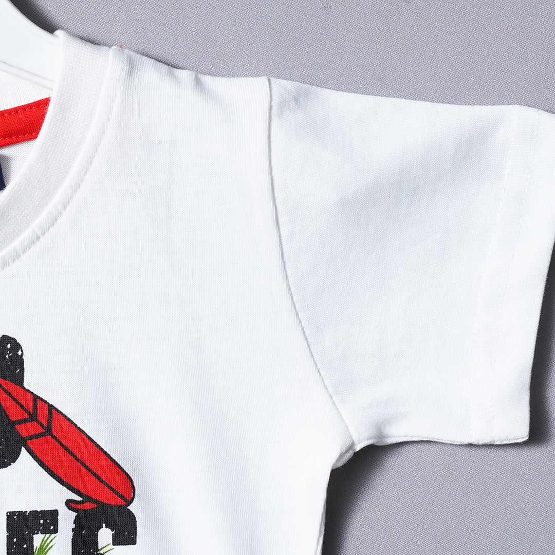 Fashionable T- Shirt For Boys BH0286White