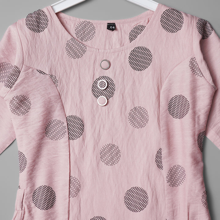 Onion Dotted Girls Midi Close Up View