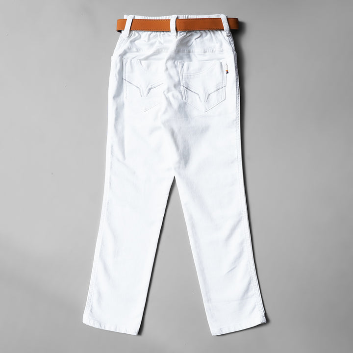 Todz Jns Logo Print Jeans For Boy BL06424White