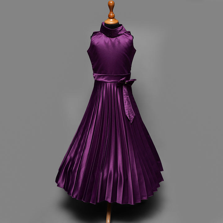 Long Gown for Girls Front View