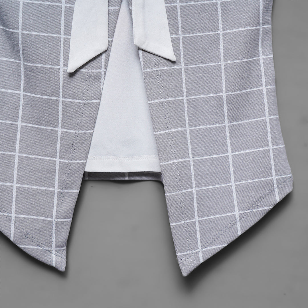 Bow Style Top for Girls Close Up View