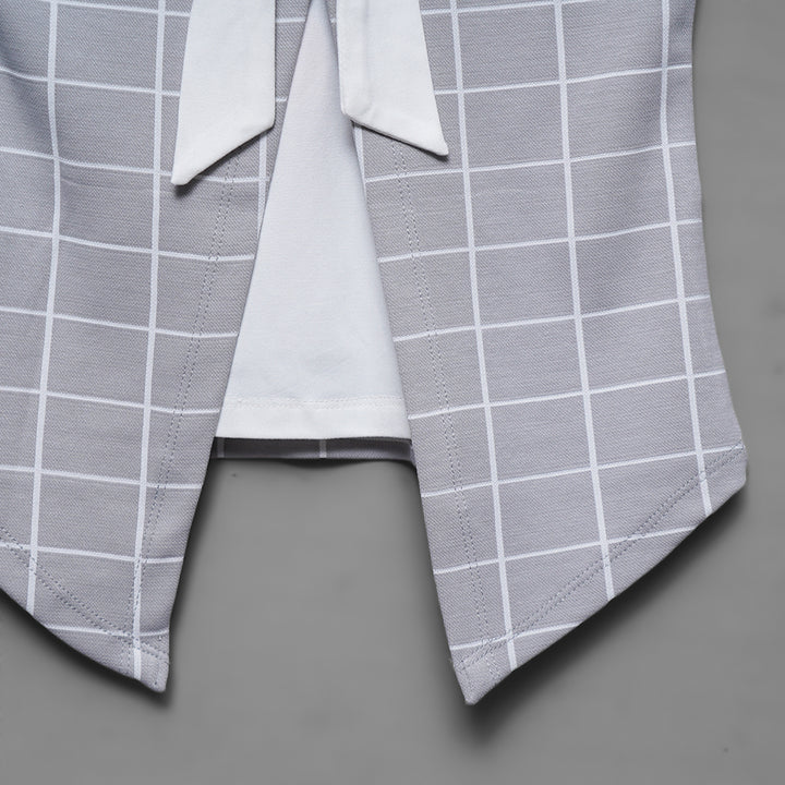 Bow Style Top for Girls Close Up View