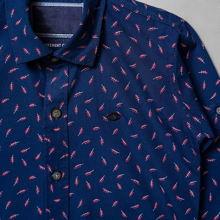 Printed Shirt for Boys Close Up View
