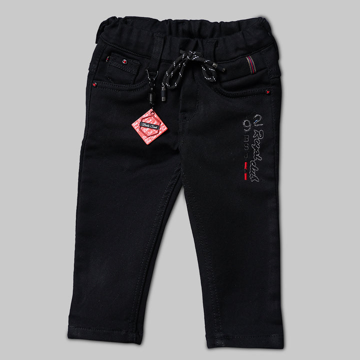 Elastic Waist Jeans for Boys Front View