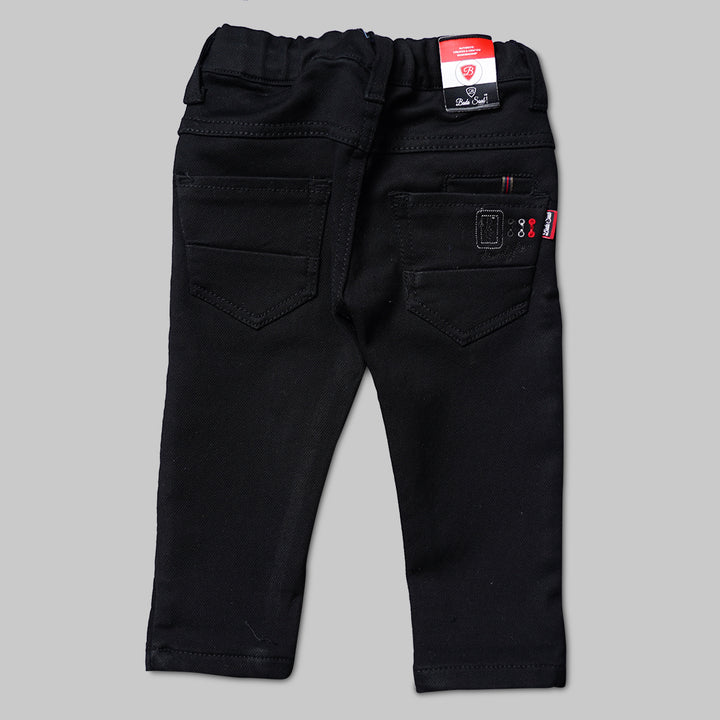 Elastic Waist Jeans for Boys Back View