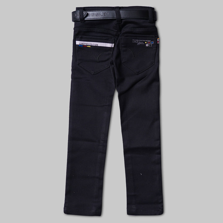 Black Jeans for Boys Back View