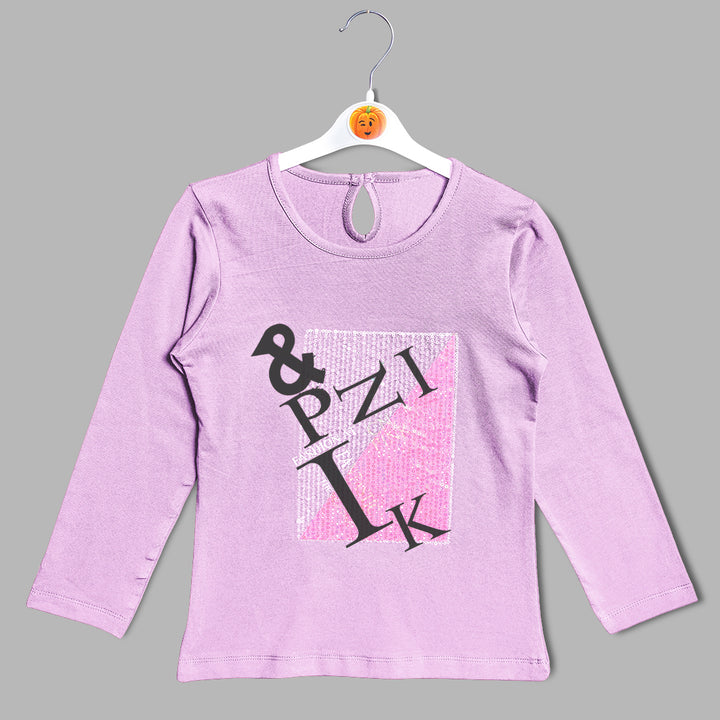 Fantastic The Best Sequin Girl Top GU132011Purple