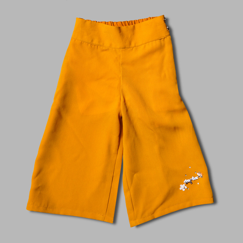 The Flory Print Off-Shoulder Western Set  GS2045Mustard