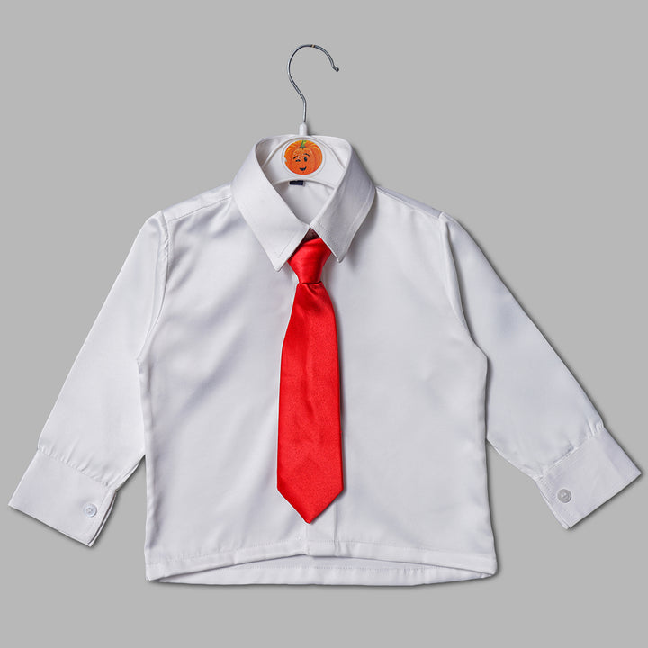Black & Navy Blue Party Wear Boys Suit Inner View