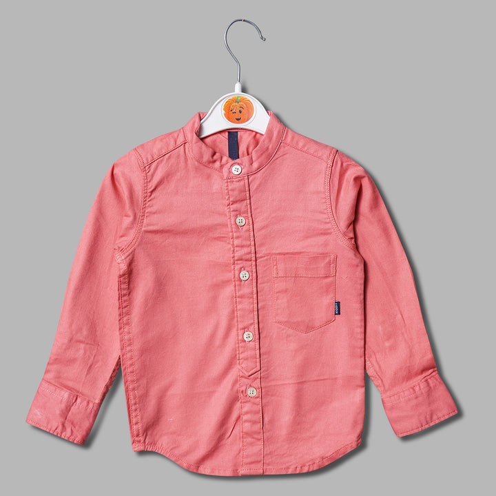Royal Onion Full Sleeves Shirt for Boys Front View