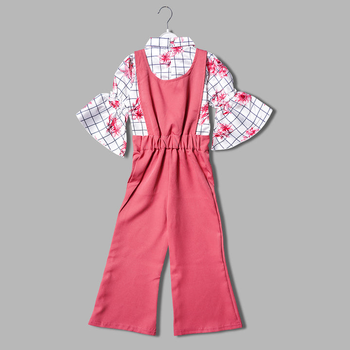 Western Wear For Girls And Kids With Flounce Sleeves GS209348Onion
