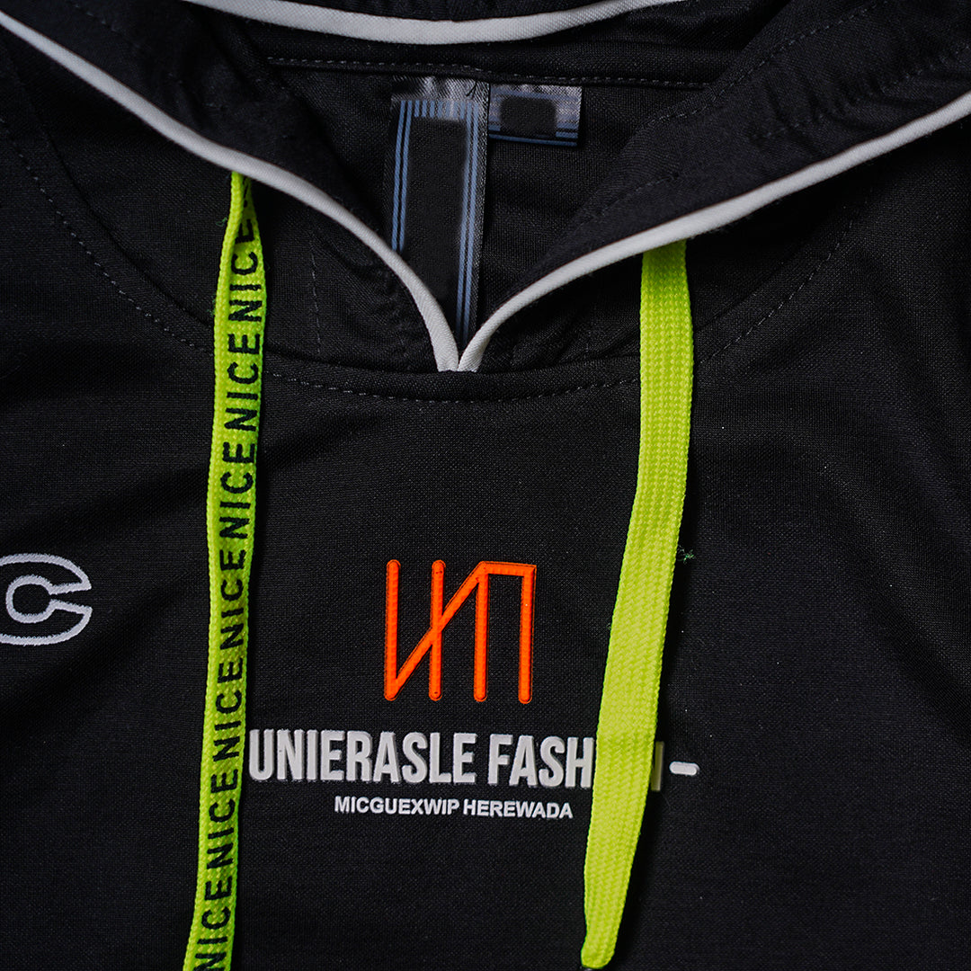 Hoodie Style T- Shirts For Kids Close Up View