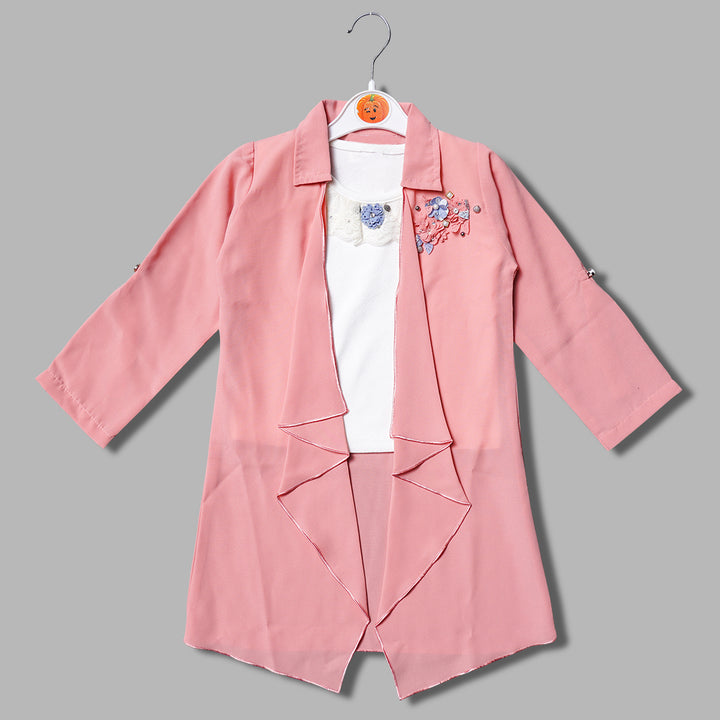Western Wear For Girls And Kids With Polka Dots GS202233Onion