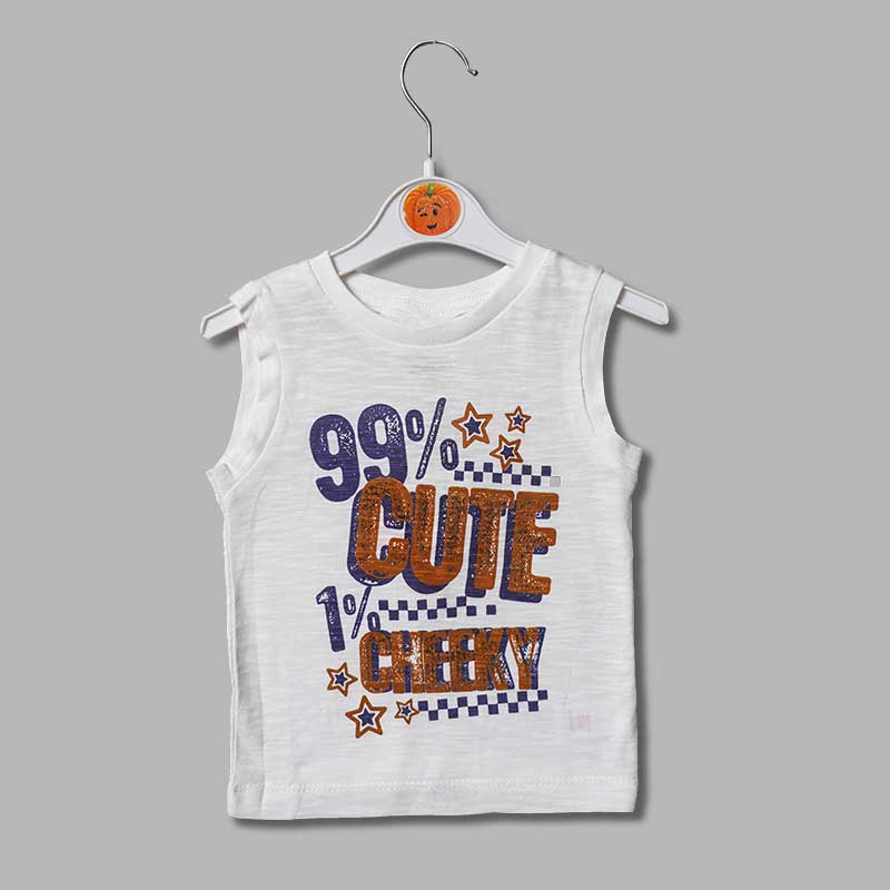 Coffee Color Shirts for Boys with Half Sleeves T-Shirt Inner View
