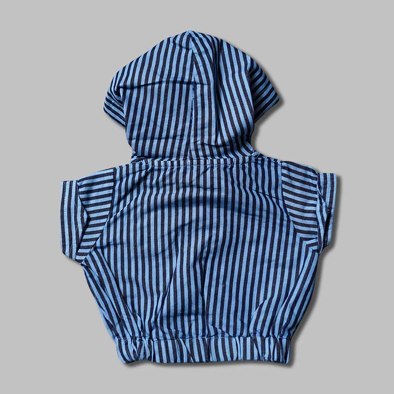 Top for Girls and Kids with Hoddie Pattern Back View