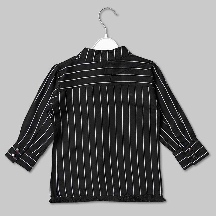 Full Sleeves Top for Girls and Kids Back View