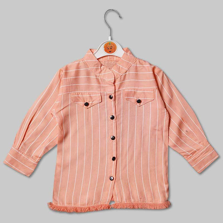 Full Sleeves Top for Girls and Kids Front View