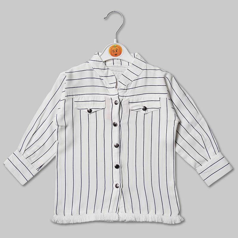 Full Sleeves Top for Girls and Kids Front View