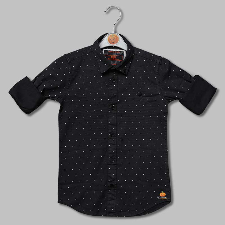 Printed Full Sleeves Shirts for Boys Front 