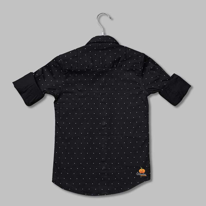 Printed Full Sleeves Shirts for Boys Back 