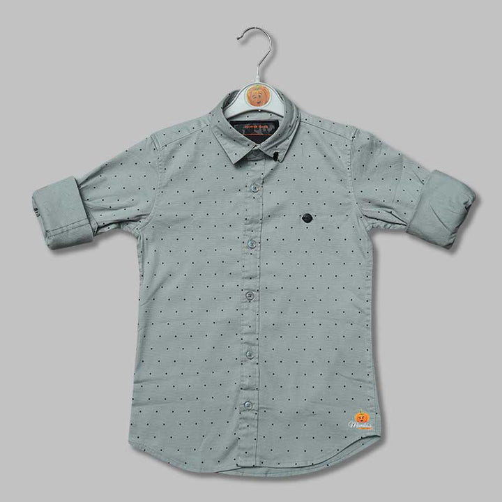 Printed Full Sleeves Shirts for Boys Front 