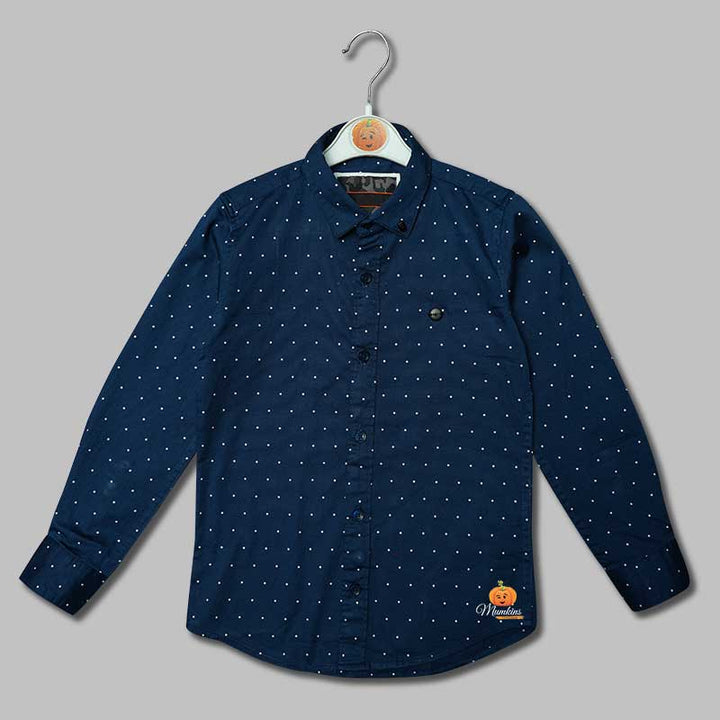 Printed Full Sleeves Shirts for Boys Front 