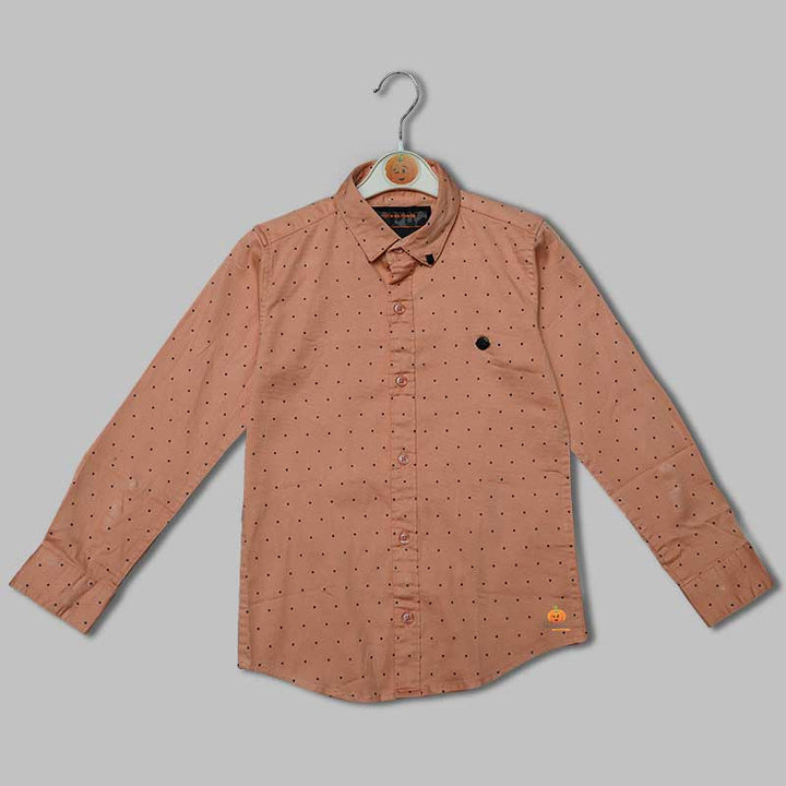Printed Full Sleeves Shirts for Boys Front 