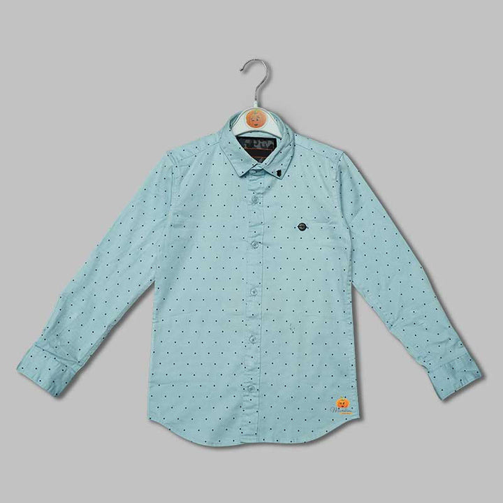 Printed Full Sleeves Shirts for Boys Front 