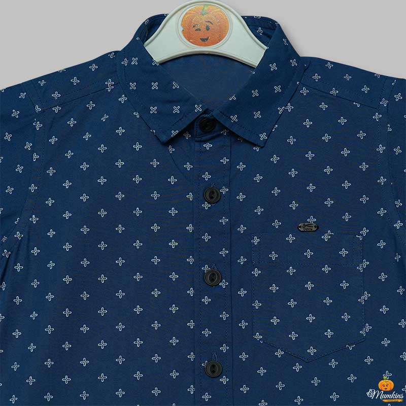 Solid Printed Shirts for Kids Close Up 