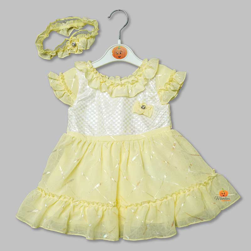 Frock for Kids with Soft Fabric Front View
