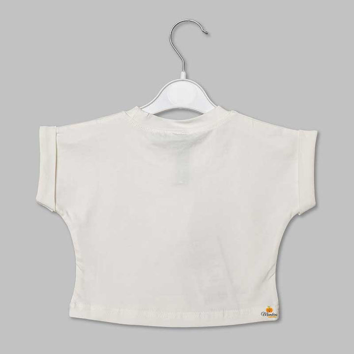 Top for Girls and Kids with Soft Fabric Back View