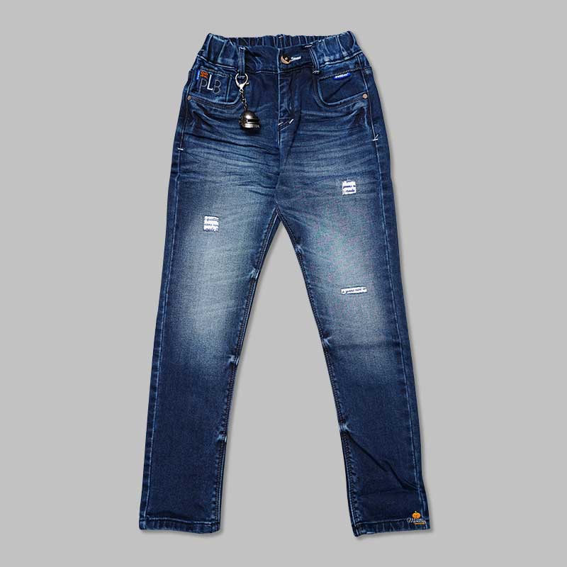 Elastic Waist Jeans for Boys Front 