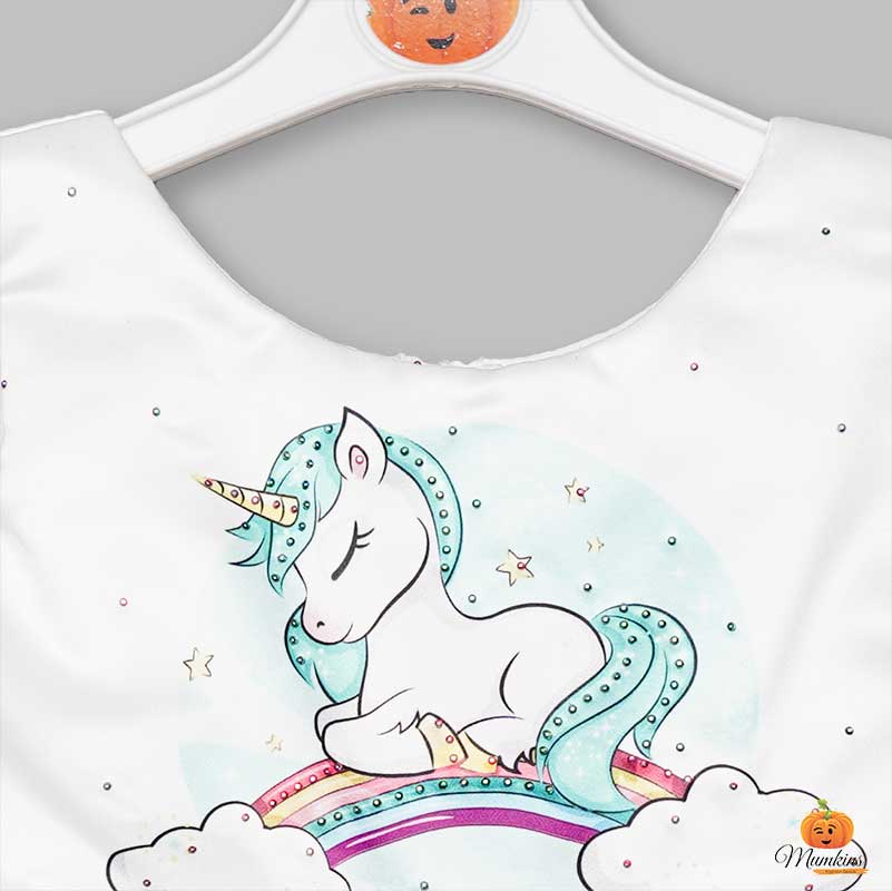 Unicorn Frock For Girls And Kids GS175430Multi