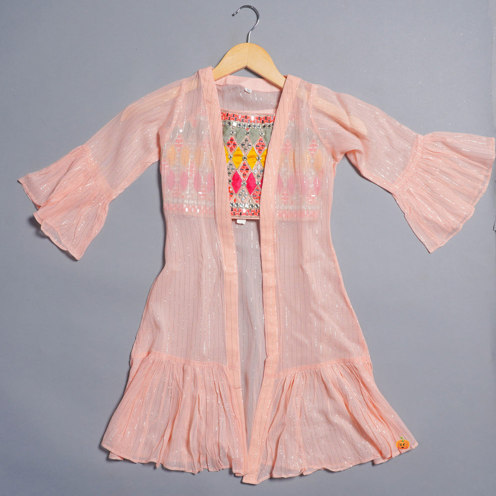 Designer Plazo Dress For Kids