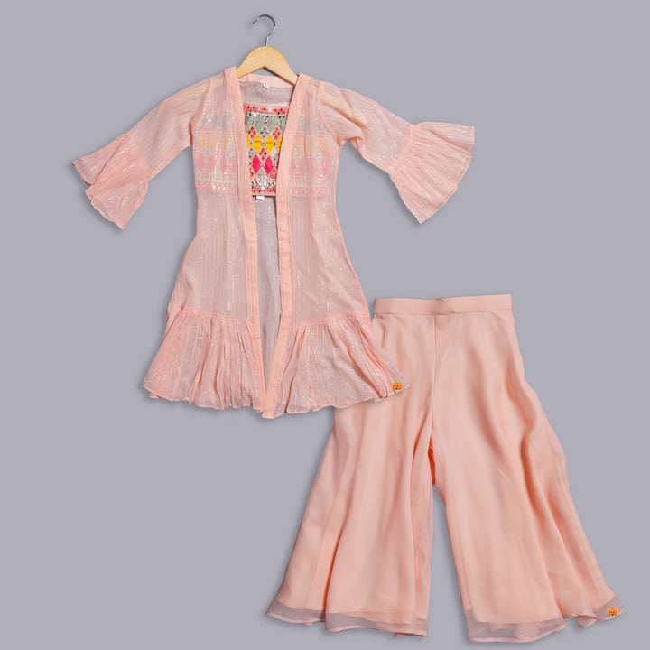 Designer Plazo Dress For Kids