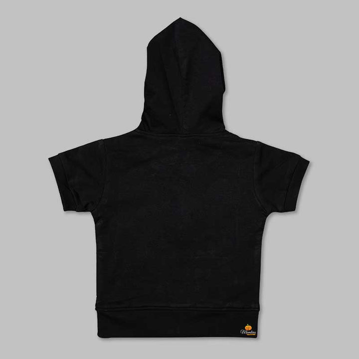 Hoodie Top for Girl Back View