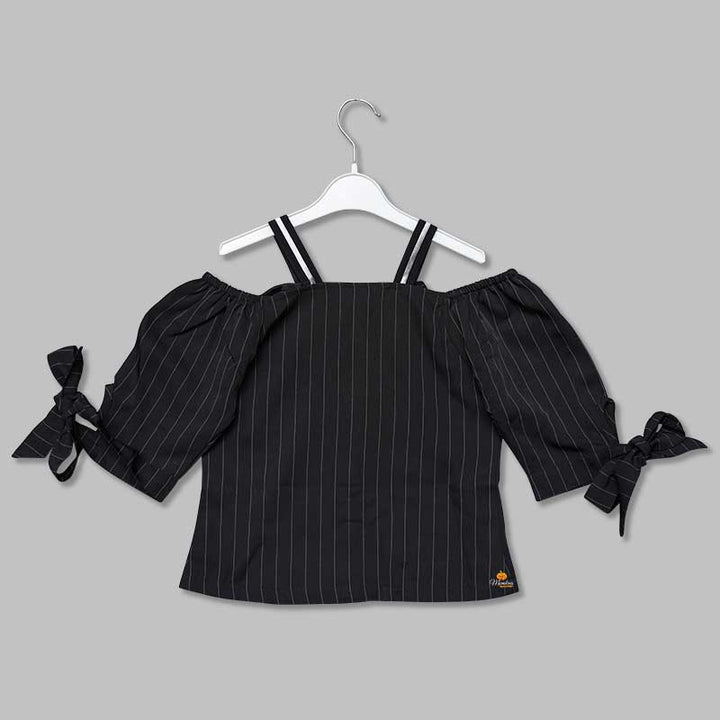 Off-Shoulder Top for Girls Back View