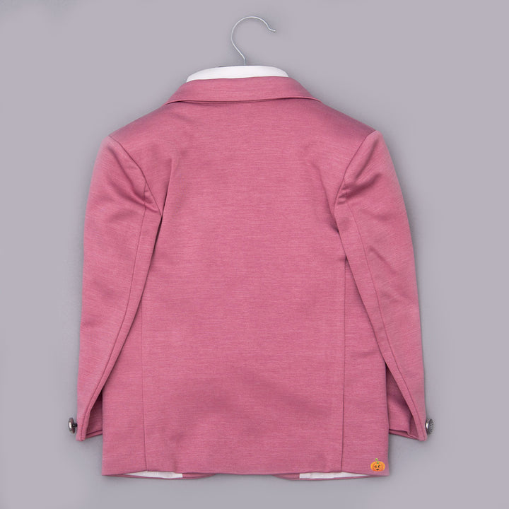 Onion Party Wear Boys Suit Back View