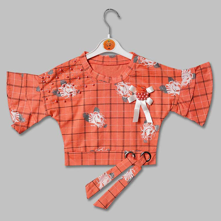 Top for Girls and Kids Front View