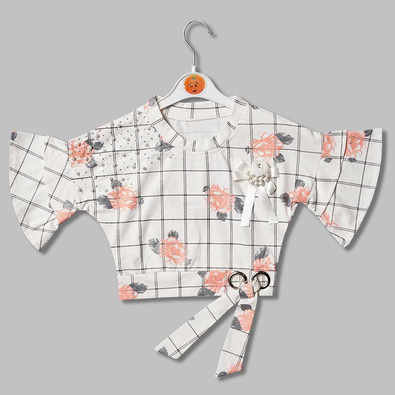 Top for Girls and Kids Front View