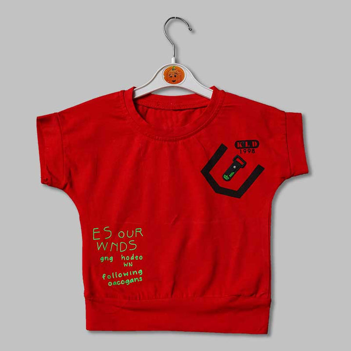 Top for Girls and Kids Front View