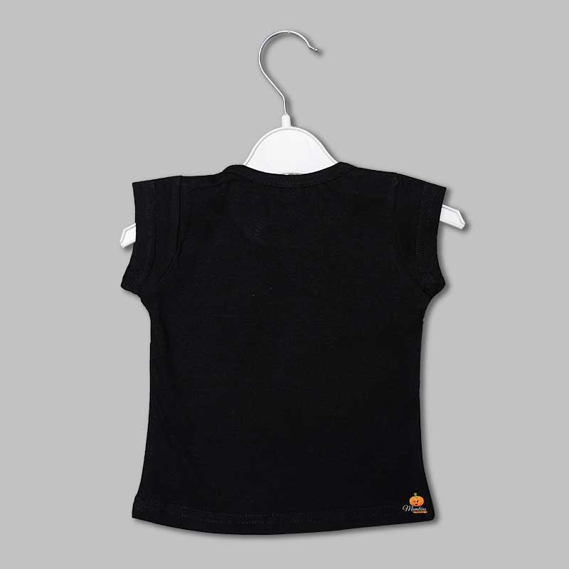 Round Neck Top for Girls Back View