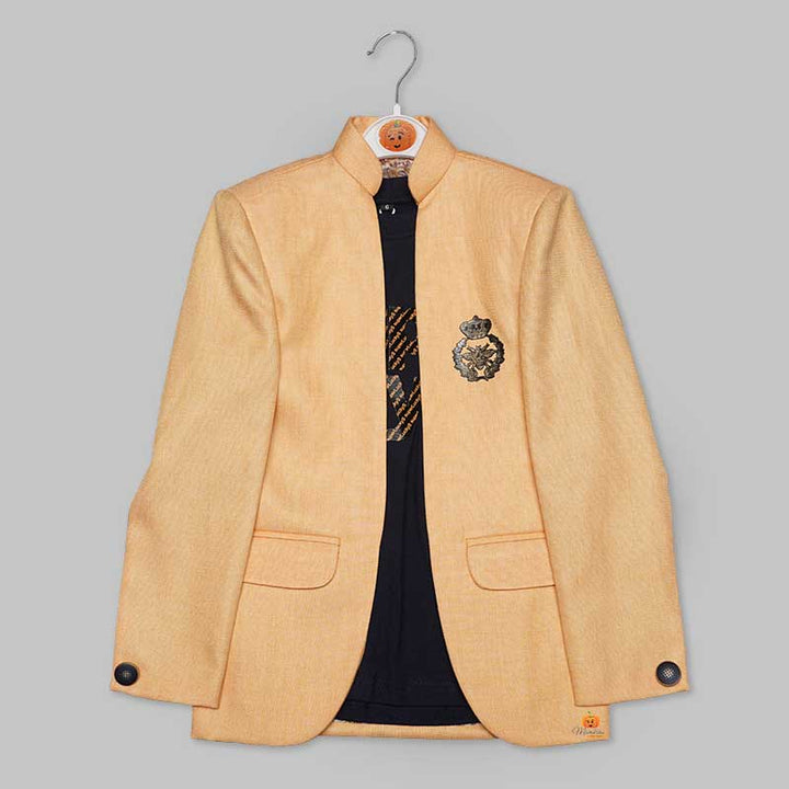 2 Piece Party Wear Blazer for Boys Top View