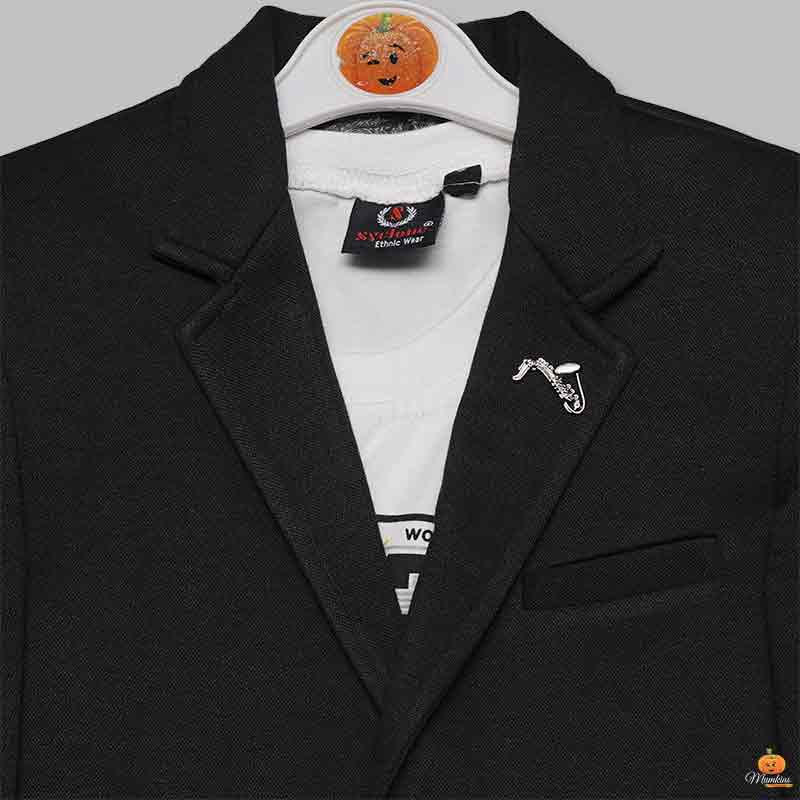 Wedding Blazer For Boys and Kids Close Up View