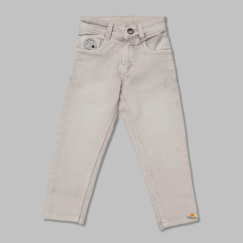 Jeans for Boys with Soft Fabric Front View