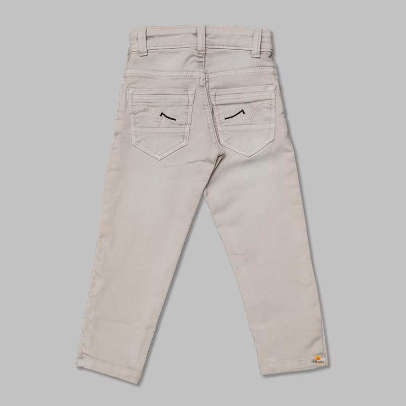 Jeans for Boys with Soft Fabric Back View