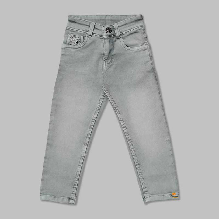 Jeans for Boys with Soft Fabric Front View