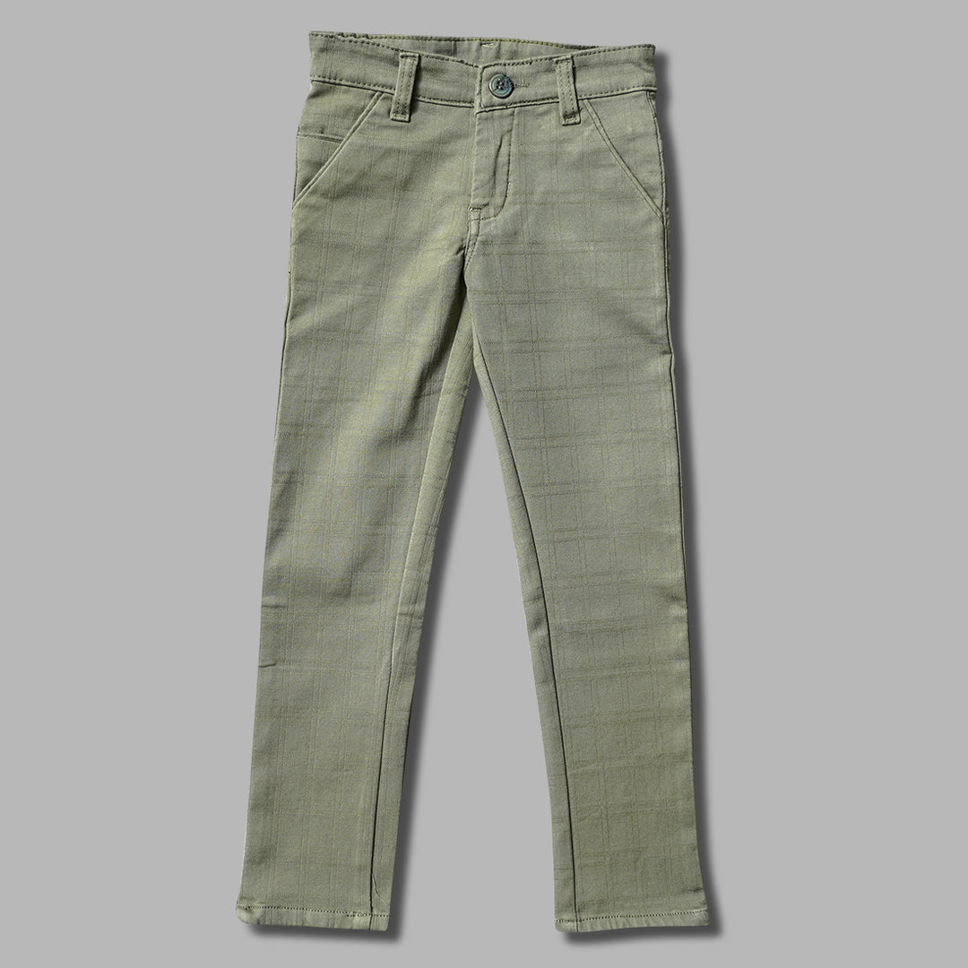 Checks Print Pant